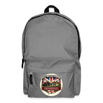 Back British Farming - Backpack - elephant grey - Front