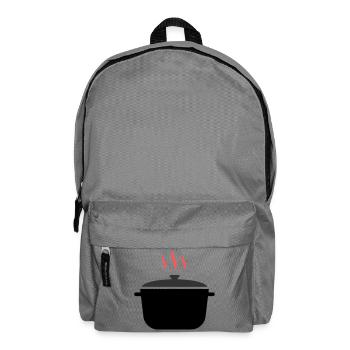 Cooking Pot Steam Cooking - Backpack - elephant grey - Front