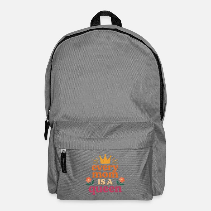Jede Mama ist eine Königin - Rucksack - Mittelgrau
