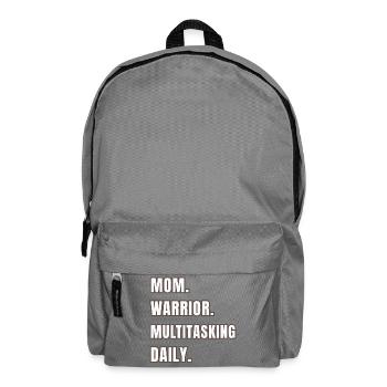 Mutterkönigin des Alltags - Rucksack - Mittelgrau - Vorne