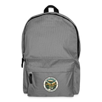 Aventures Mondiales : Nouvelles Frontières - Sac à dos - gris éléphant - Devant
