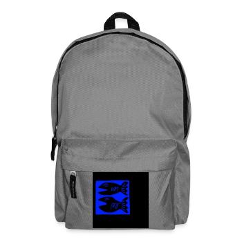 FISH. FISHING. SEA. OCEAN. STAR. HOLIDAYS - Backpack - elephant grey - Front