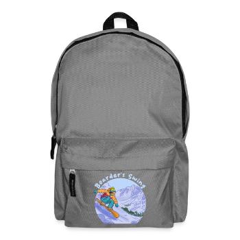 Boarder's Swing Snowboard Sport - Sac à dos - gris éléphant - Devant