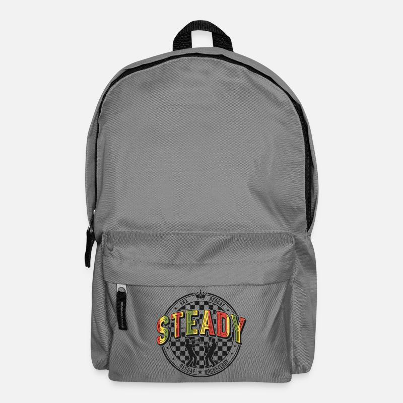 Logo du cercle Steady Ska Reggae - Sac à dos - gris éléphant