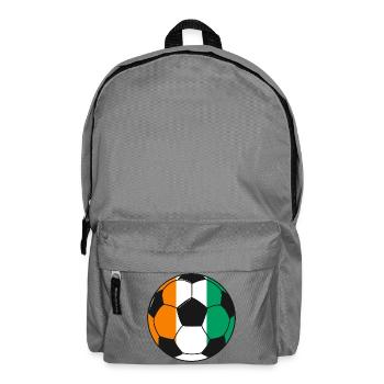 Football_team_Côte_d Elfenbeinküste - Rucksack - Mittelgrau - Vorne