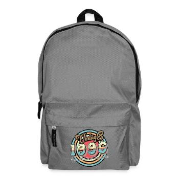 30e anniversaire du millésime 1996 - Sac à dos - gris éléphant - Devant