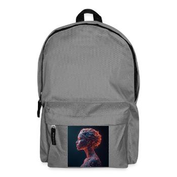 femme_art_fantastique - Sac à dos - gris éléphant - Devant