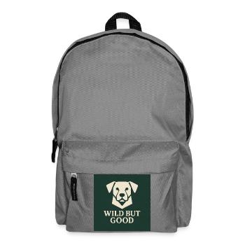 Wild But Good Dog Design - Backpack - elephant grey - Front