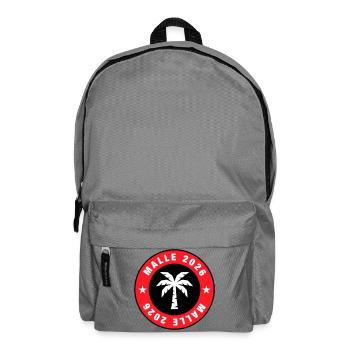 Malle 2026 Palm Tree Circle - Backpack - elephant grey - Front