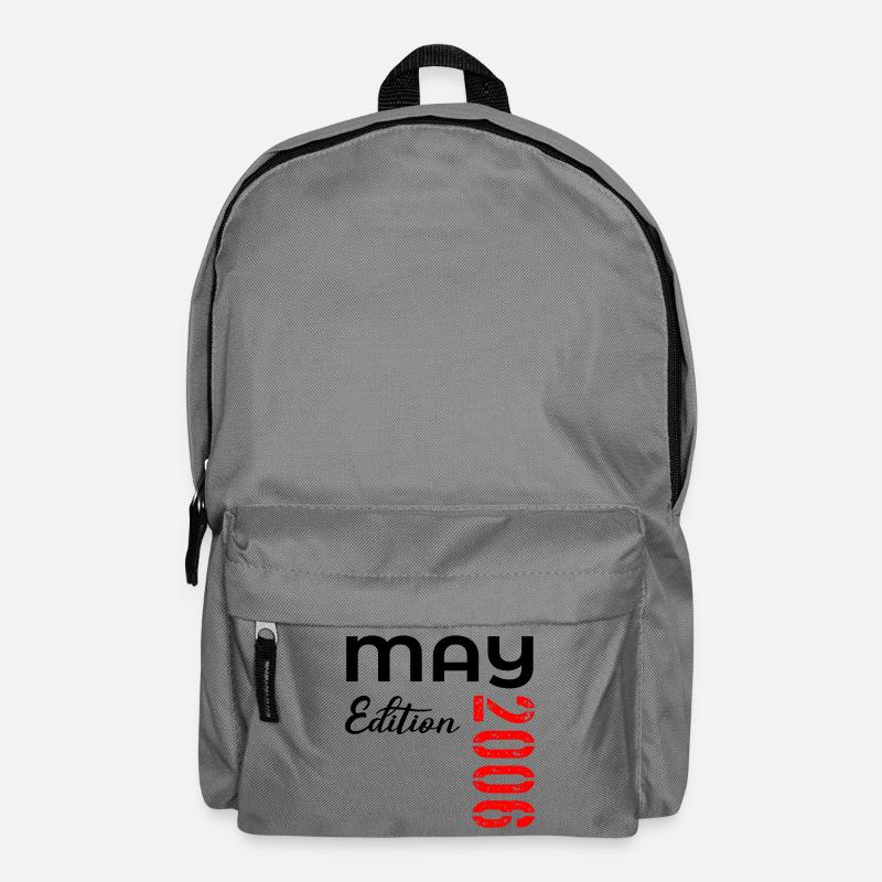 21. Geburtstag Mai 2006 - Rucksack - Mittelgrau