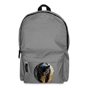 Design de Panthère noire - Backpack - elephant grey - Front