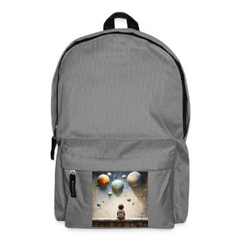 Planetary Gardens of Childhood - Backpack - elephant grey - Front