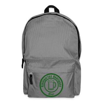 Kleingarten Hooligans – Freches Garten-Design mit  - Rucksack - Mittelgrau - Vorne