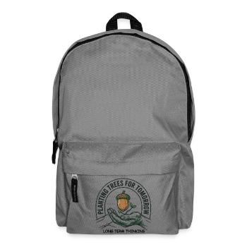 Tree Planting Long Term - Backpack - elephant grey - Front
