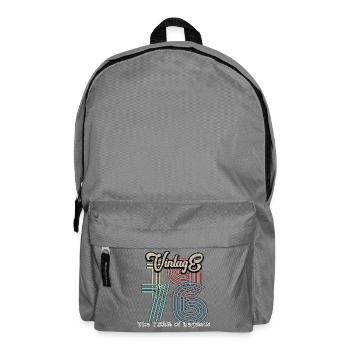 Millésime 1976 - Sac à dos - gris éléphant - Devant