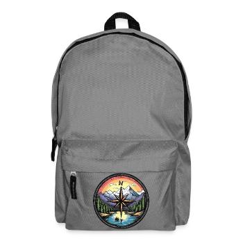 Compass Travel - Backpack - elephant grey - Front