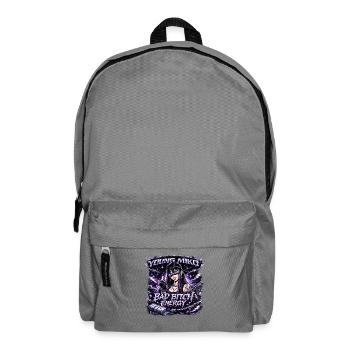 Bad Bit* Energy Neon, young miko - Backpack - elephant grey - Front