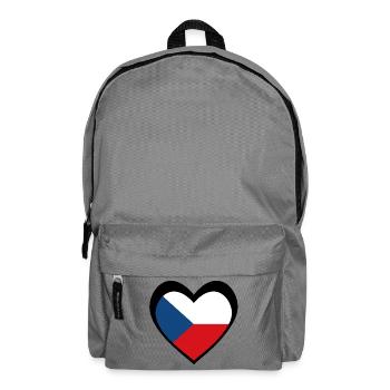 Černé Srdce Česko - Sac à dos - gris éléphant - Devant