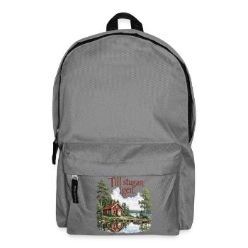 De Retour au Chalet Nostalgie Suédoise - Sac à dos - gris éléphant - Devant