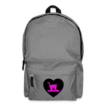 feline - Backpack - elephant grey - Front
