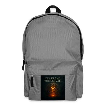 Der Klang vor der Zeit - Rucksack - Mittelgrau - Vorne