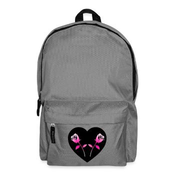 Rosen - Rucksack - Mittelgrau - Vorne