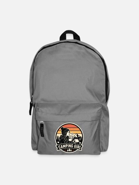Camping Girl - Rucksack - Mittelgrau