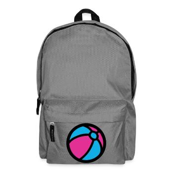 Water Polo Beach Summer Icon - Backpack - elephant grey - Front