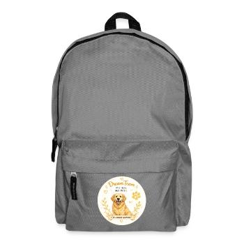 Dream Team - Mit Herz und Pfote - Rucksack - Mittelgrau - Vorne