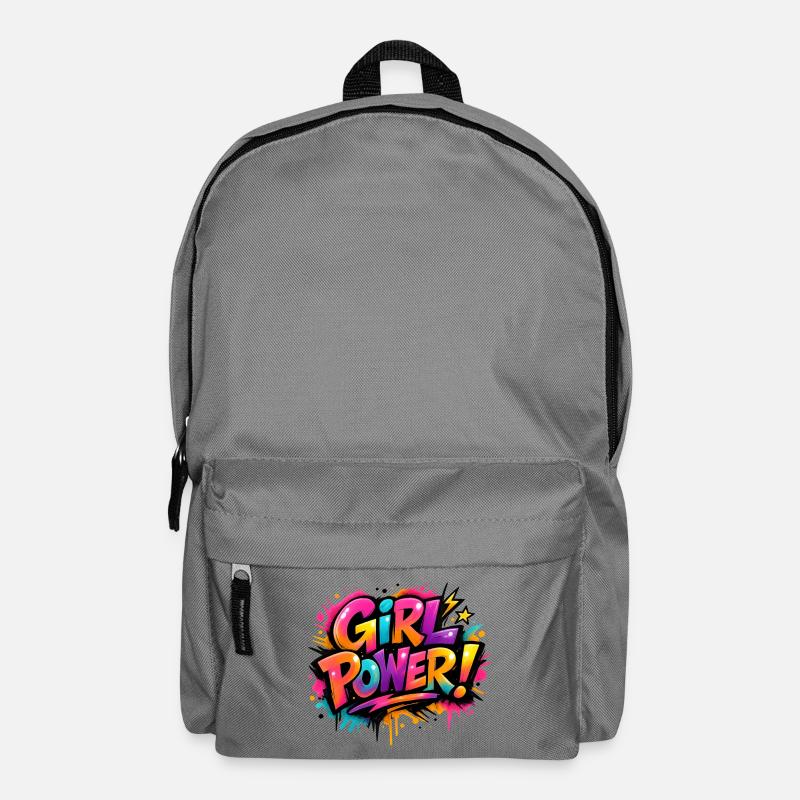 Girl_Power - Rucksack - Mittelgrau