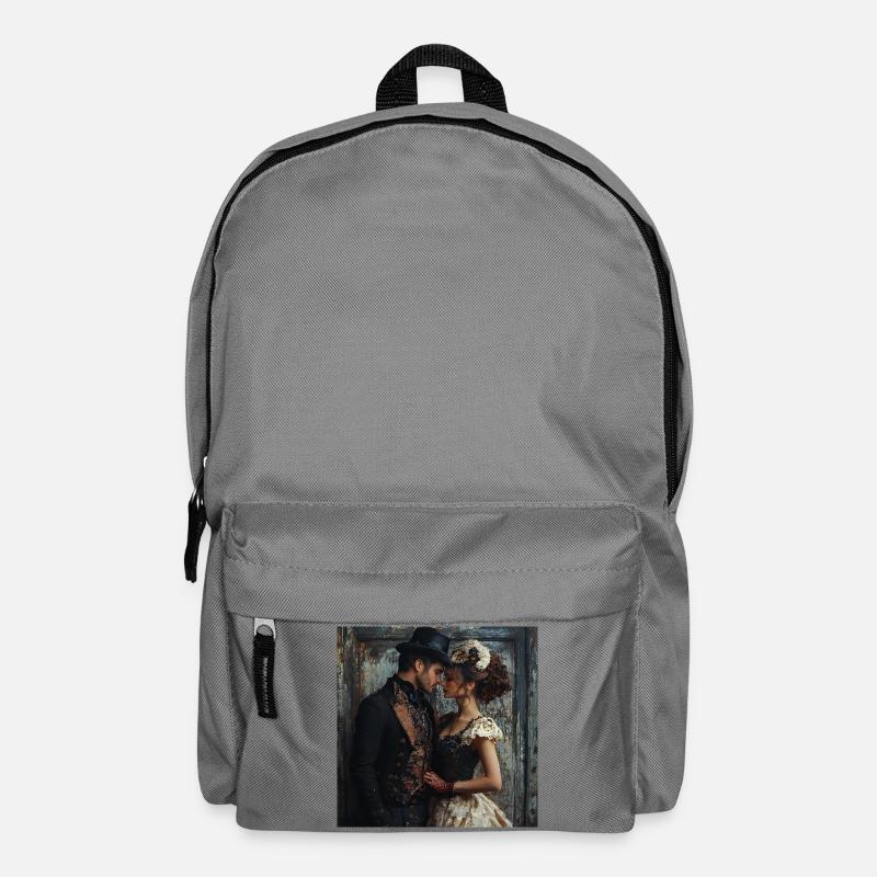 Viktorianische Maskenromantik - Rucksack - Mittelgrau