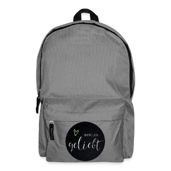 Unendlich Geliebt - Rucksack - Mittelgrau - Vorne