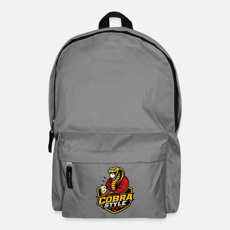 Cobra-Stil Tischtennis - Rucksack - Mittelgrau