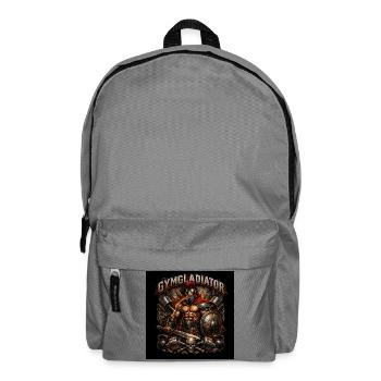 Gym Gladiator - Rucksack - Mittelgrau - Vorne