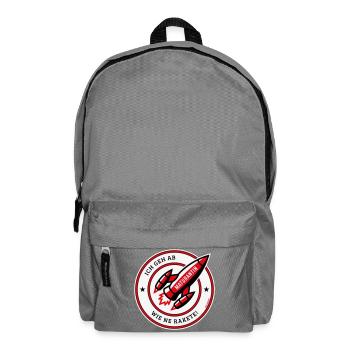 Maturantin – Ich Geh Ab Wie Ne Rakete! (POS Red) - Rucksack - Mittelgrau - Vorne