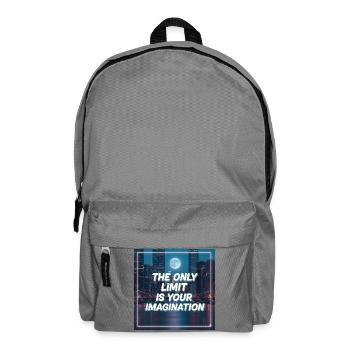 Seule votre imagination pose des limites - Sac à dos - gris éléphant - Devant