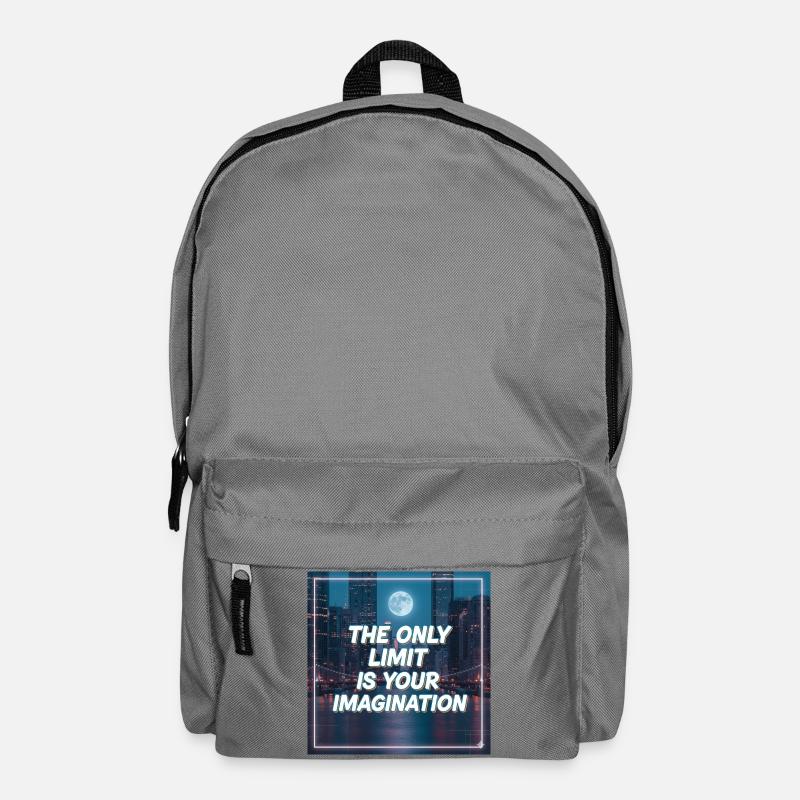 Seule votre imagination pose des limites - Sac à dos - gris éléphant