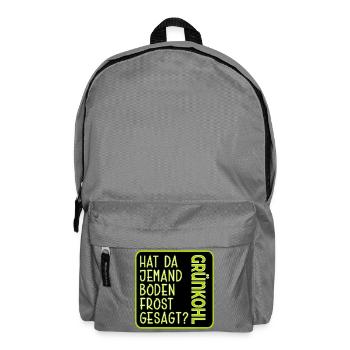 BODENFROST WINTER - GRÜNKOHL - Rucksack - Mittelgrau - Vorne
