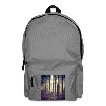 Sunbeams Forest Light - Backpack - elephant grey - Front