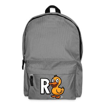 Pension Duck Pension Pension Gift de retraite anticipée - Sac à dos - gris éléphant - Devant