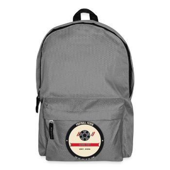 Football Fever 2026 — Vintage Soccer Emblem - Backpack - elephant grey - Front