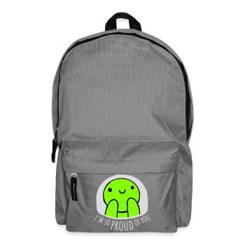 Je suis tellement fier de toi pour t’encourager sincèrement à dire - Sac à dos - gris éléphant - Devant