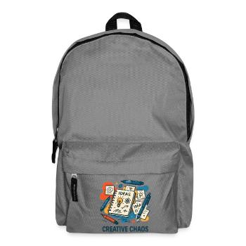 Creative Chaos Idea Book - Backpack - elephant grey - Front