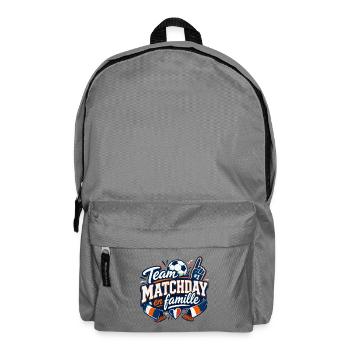 Matchday en Famille – Support - Sac à dos - gris éléphant - Devant