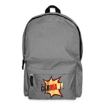 Germany Popart - Backpack - elephant grey - Front