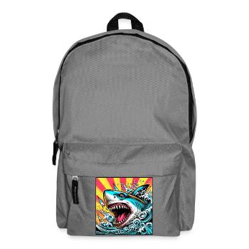Requin - Sac à dos - gris éléphant - Devant
