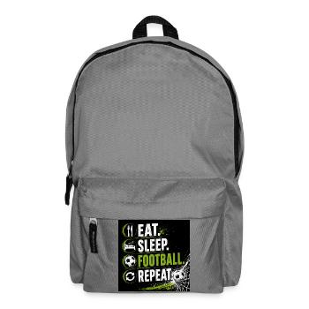 Mange Sommeil Football Répétition - Sac à dos - gris éléphant - Devant