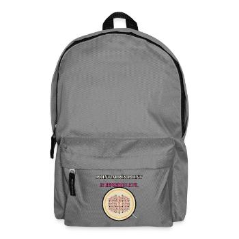 Point Après Point: Je Reprends le Fil - Sac à dos - gris éléphant - Devant