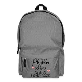 Langage de la danse rythmique - Sac à dos - gris éléphant - Devant
