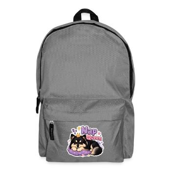 Nap Queen Finnish Lapphund - Backpack - elephant grey - Front